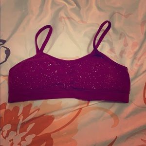 Purple petite or kid girl trainers bra